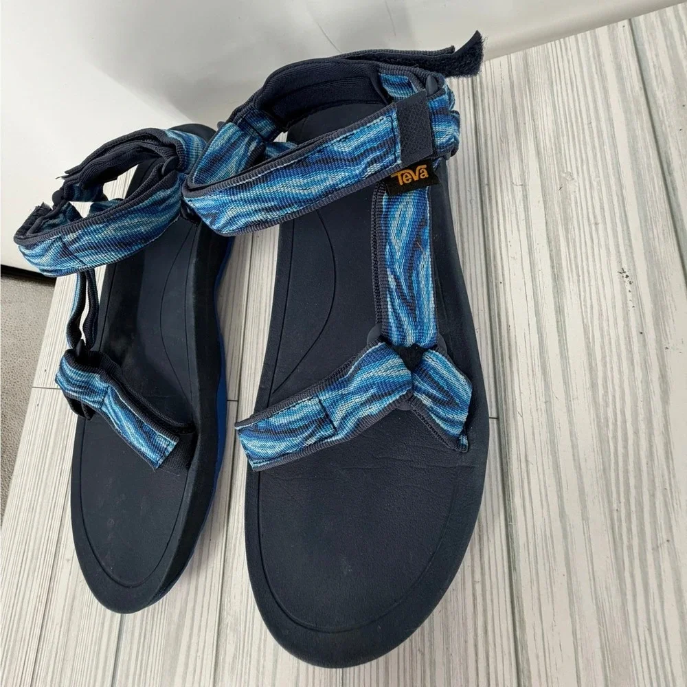 Teva Hurricane XLT2 Blue Wave Strappy Hiking Sport Sandals 1019390Y Youth Size 7